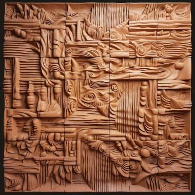 Patterns and decorations Karl Orff 3 3d model